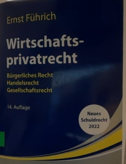 Wirtschaftsprivatrecht
