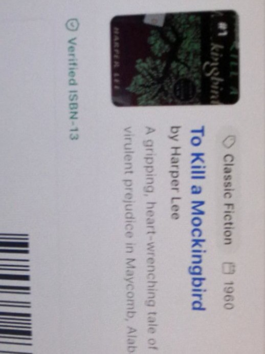To Kill a Mockingbird