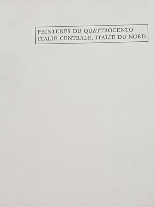 Peintures du Quattrocento